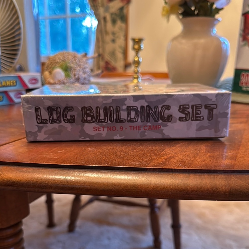🎄🤶Christmas box 🎅 🎄Log Building Set - with great surprises. Made is USA 
 $75+ - Picture 2 of 2